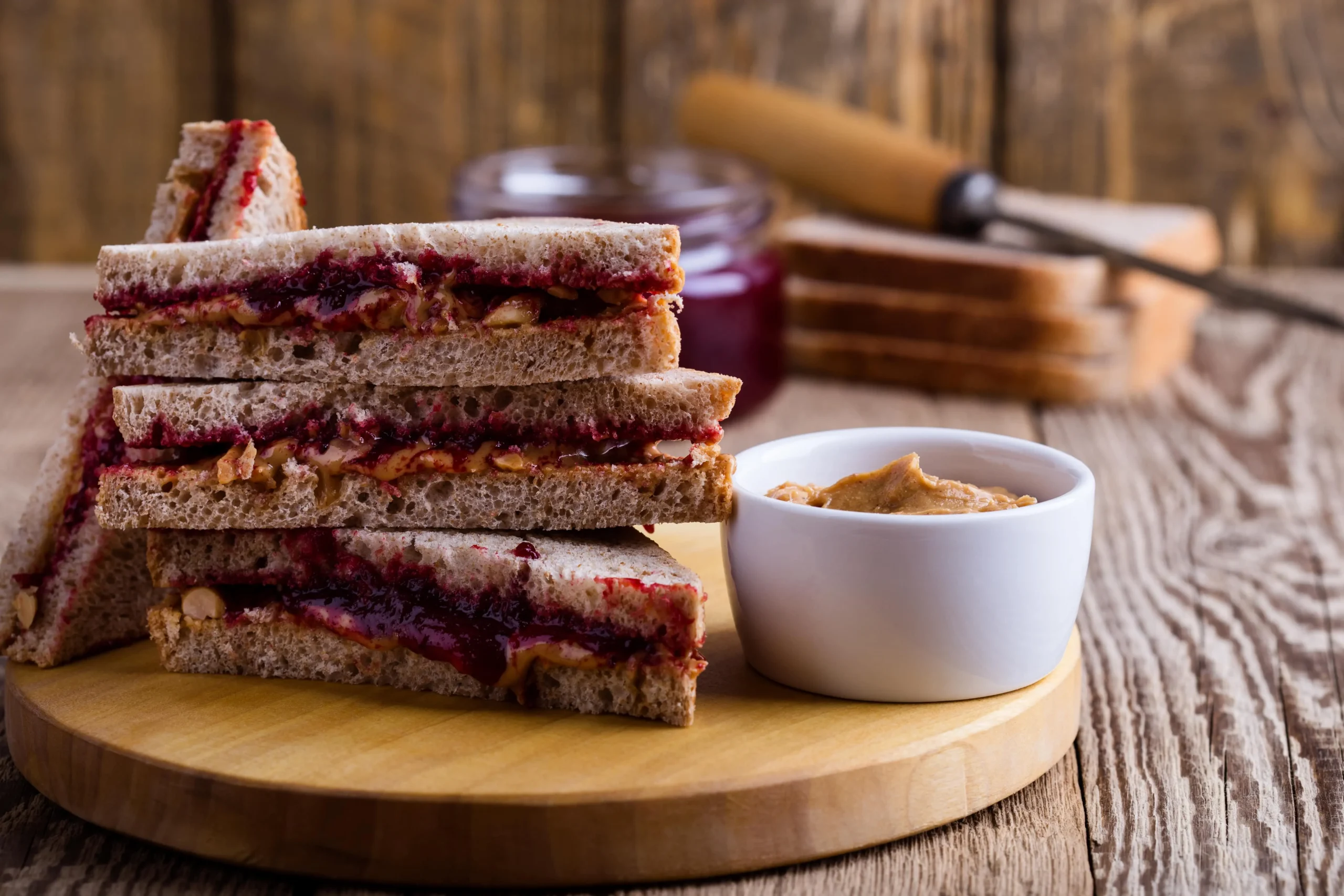 wedding unity ideas, pb & j, peanut butter & jelly sandwich, wedding ceremony imagery