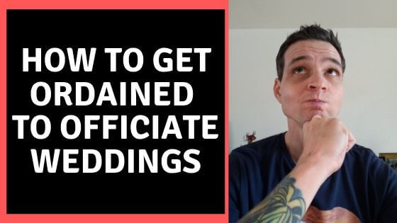 How to Get Ordained to Perform Weddings